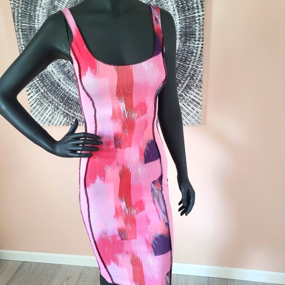 Midi fitted dress